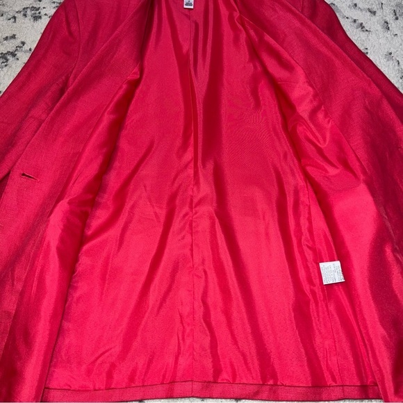Talbots Pink 100% Irish Linen Buttoned Blazer - size 16, Women’s - Picture 4 of 9